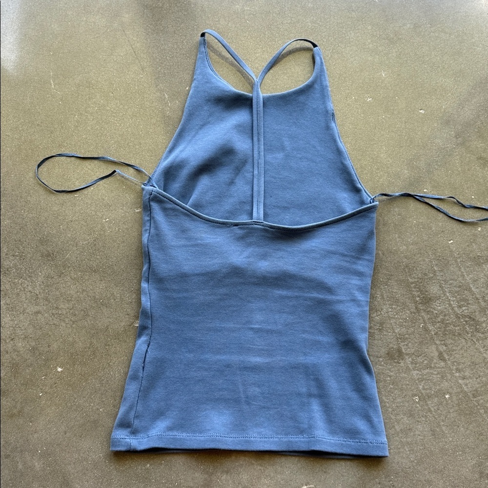 Zara Halter Neck Open Back Tank Top - Picture 3 of 8
